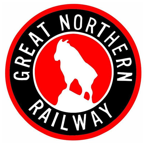 RAILROAD SIGN GREAT NORTHERN