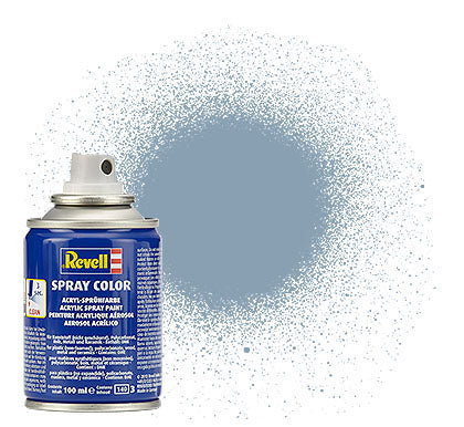 REVELL 100ml Acrylic Grey Silk Spray
