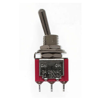 MINIATRONICS Toggle SPDT 5amp 120v