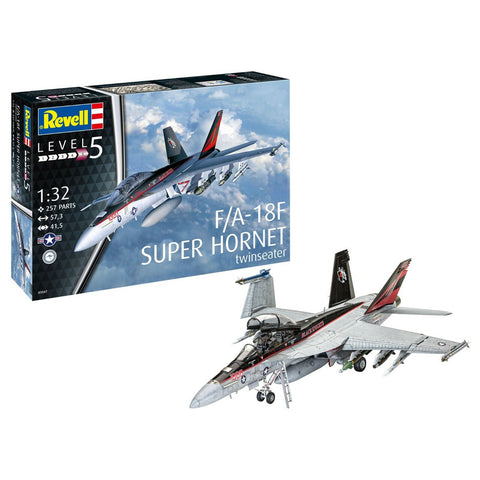 REVELL 1/32 F/A18F Super Hornet 2-Seater Fighter