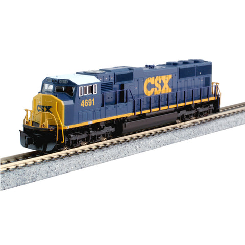 KATO N DCC - EMD SD70M w/ DCC CSX (CSXT) 4691