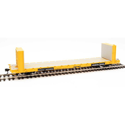 HO 60' BULKHEAD FLATCAR PTTX #92344