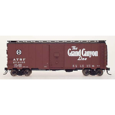 INTERMOUNTAIN HO Santa Fe - Grand Canyon 40' 12-Panel Boxcar