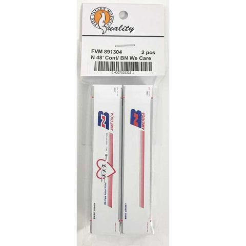 N 40' CONTAINER 2-PK BN WE CAR