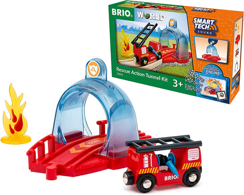 BRIO SmartTech Sound Rescue Action Tunnel Kit