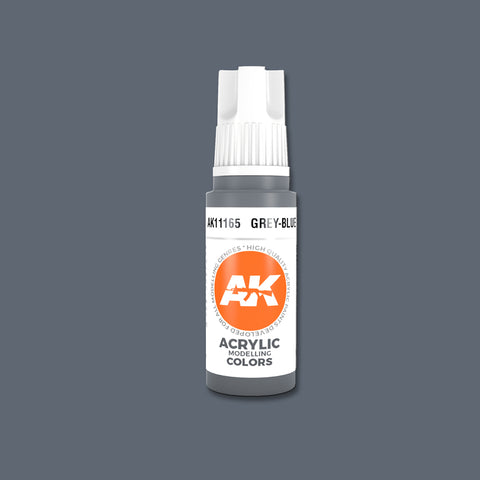 AKI Grey Blue Acrylic Paint 17ml Bottle