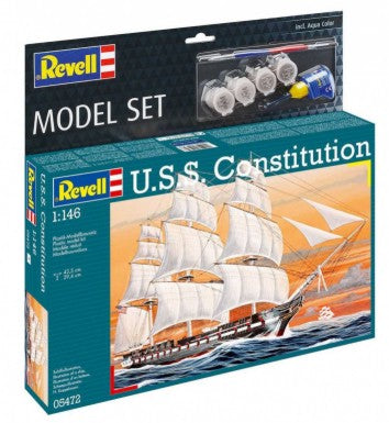 REVELL 1/146 USS CONSTITUTION SAILING SHIP