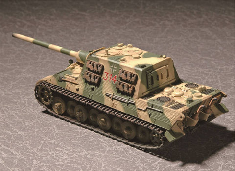 TRUMPETER   1:72 German Sd.Kfz 186 Jgdtiger (Porsche gear) w Zimmerit