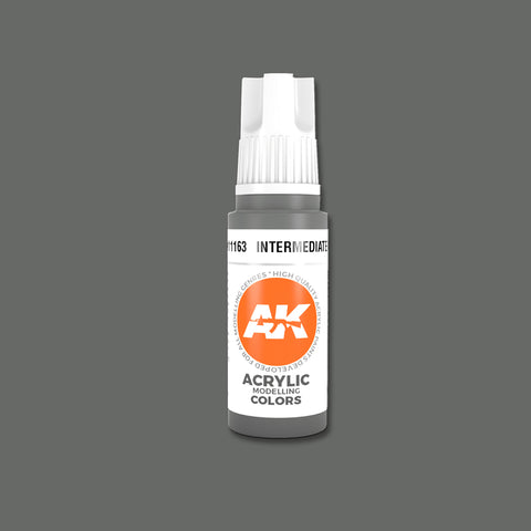 AKI Intermediate Blue 3G Acrylic Paint 17ml Bottle