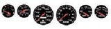 DETAIL MASTER 1/24-1/25 Performance Gauges (Black)