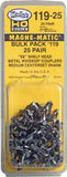 HO SHELF COUPLERS BULK PACK (25)