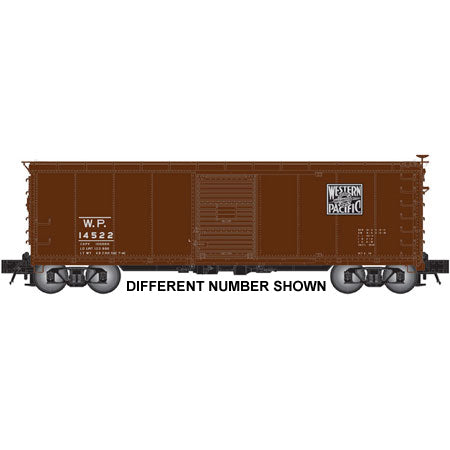 HO STEEL BOX CAR WP #14505