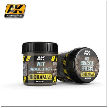 AKI Diorama Series: Wet Crackle Effects Acrylic 100ml Bottle