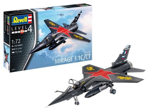 REVELL 1/72 Mirage F1C/CT Interceptor Fighter
