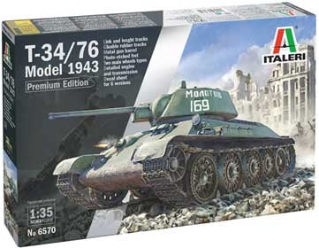 ITALERI T-34/76 Model 1943 Premium Edition 1/35