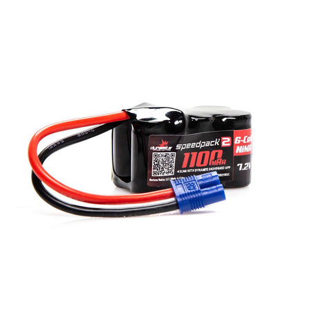 DYNAMITE NIMH 7.2V 6-CELL 1100mah HUMP W/ EC3