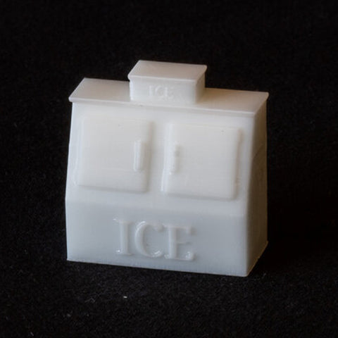SCALE MINIATURES N Double-Door Ice Chest