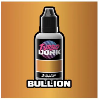 TURBO DORK Bullion Metallic Acrylic Paint 20ml Bottle