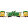 HO Wide Vision Caboose, NP #10417