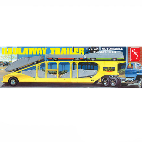 AMT 1/25 Five-Car Automobile Haulaway Trailer