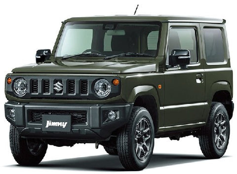 AOSHIMA 1/32 Suzuki Jimny Jeep (Snap Molded in Dark Green)