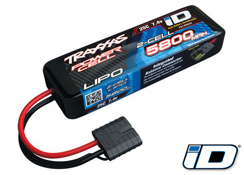 TRAXXAS LIPO 7.4V 2S 5800mah 25C W/ TRX-ID