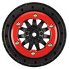 PROLINE ProTrac F-11 Front/Rear 2.2"/3.0" 12mm SC Wheels (2) Red/Blk