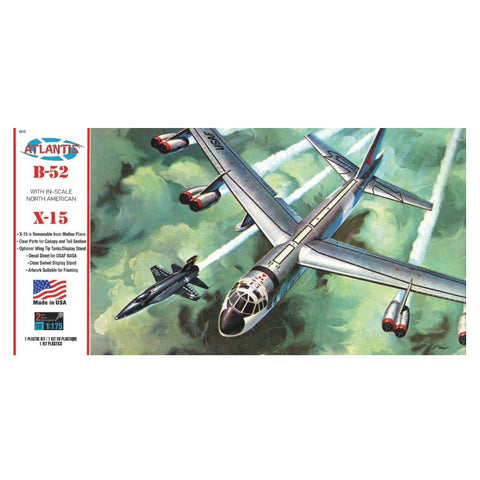 ATLANTIS 1/175 B52 Bomber & X15 Aircraft