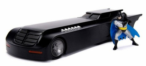 JADA 1/24 DC Comics Animated Series Batmobile w/Batman Figure