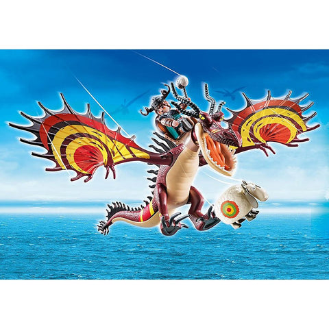 PLAYMOBIL DRAGON RACING SNOTLOUR&HOOKFAN