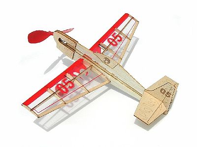 GUILLOWS Stunt Flyer Aircraft Mini Laser Cut Kit