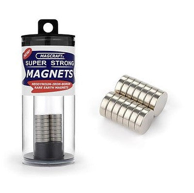 1/2"x1/8" Rare Earth Disc Magnets (14)