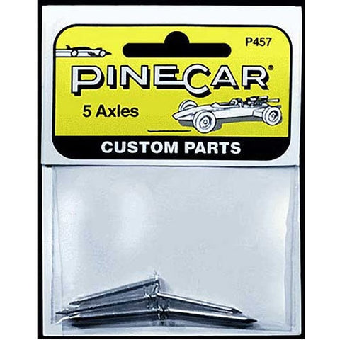 PINECAR Nail Axles (5Pk)