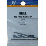 DRILL BIT #53 .060 DIAMETER