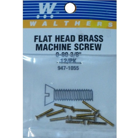 SCREW FLAT HEAD 0-80 3/8"