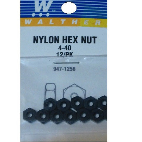 NUT HEX 4-40 NYLON