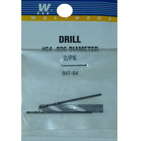 DRILL BIT #64 .038 DIAMETER